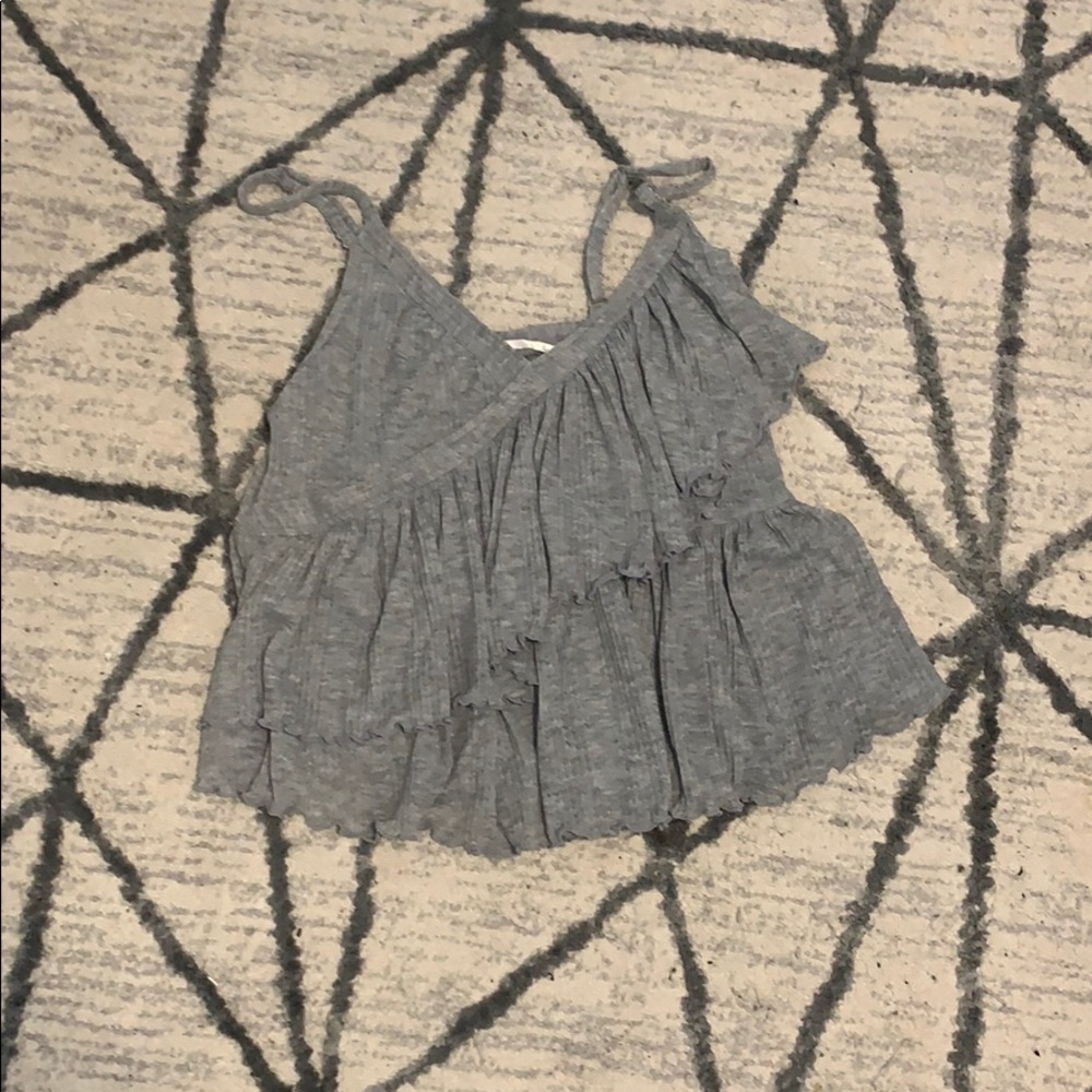 Free people ruffle tank top